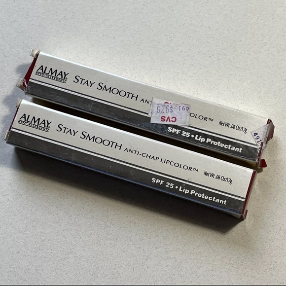 2x ALMAY Stay Smooth Anti-Chap Lipcolor with SPF 25 - Lip Protectant #21 WHISPER - Picture 6 of 6